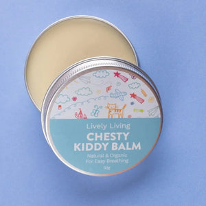 Chesty balm to help relieve congestion and breathing for children