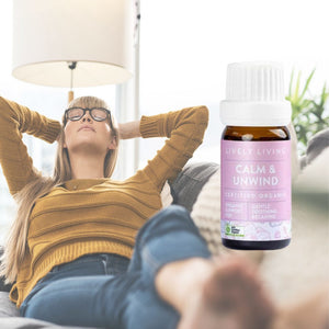 Certified Organic Pure Essential Oil - Calm & Unwind 10ml