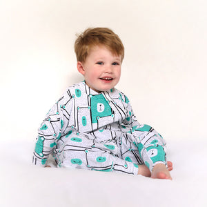 Sleepy Hugs, cozy toddler sleep suit, toddler sleep suit, pyjamas, PJ's, pajamas, sleeping baby, baby loves sleep, onesie