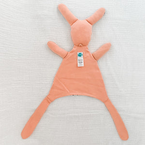 pink bunny baby comforter (back)