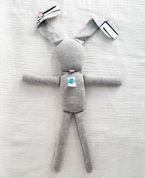 organic cotton soft bunny doll