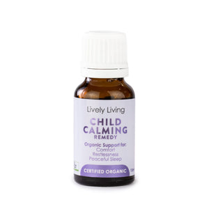 Child Calming Oil is certified organic pure essential oil is comforting, helps with restlessness and promotes peaceful sleep.