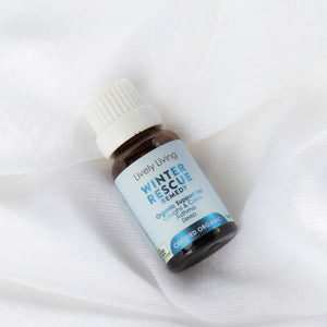 Winter Rescue Oil is certified organic pure essential oil for assisting with coughs & colds, asthma and sleep.