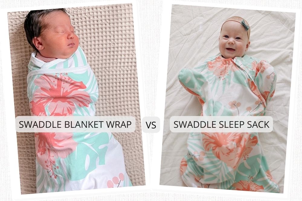 Swaddling your newborn: blanket wrap vs sleep sack