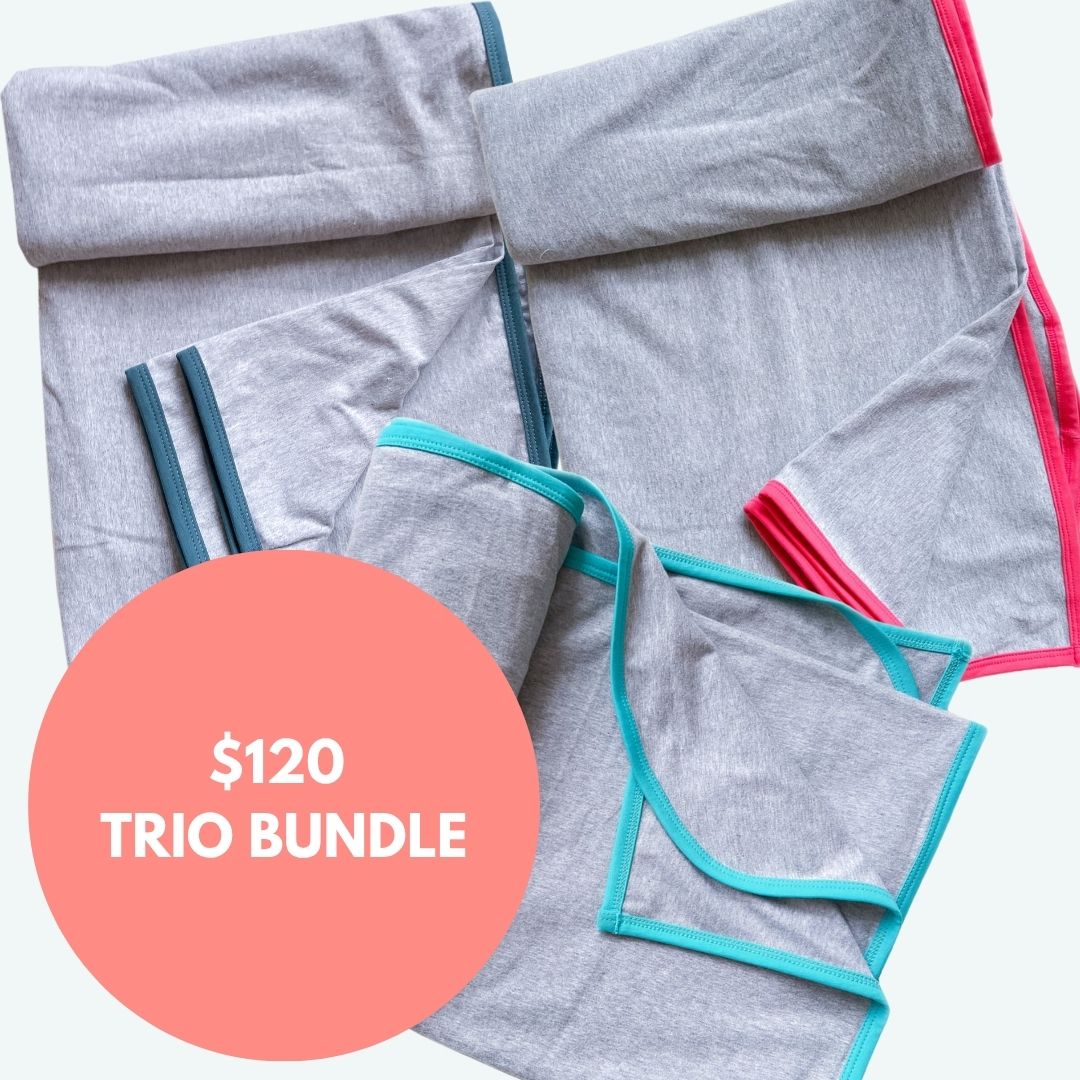 Trio Newborn Swaddle Wrap Bundle