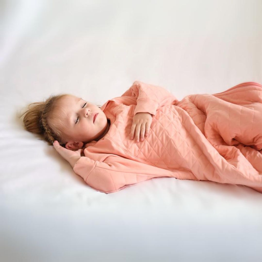 2.5 TOG Winter - Cozy Toddler Suit 'Warm' (with legs) - Peach Pink