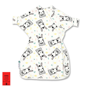 Baby sleep sack with arms for all season sleepwear