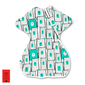 Baby sleep sack for gentle transitioning to free arms