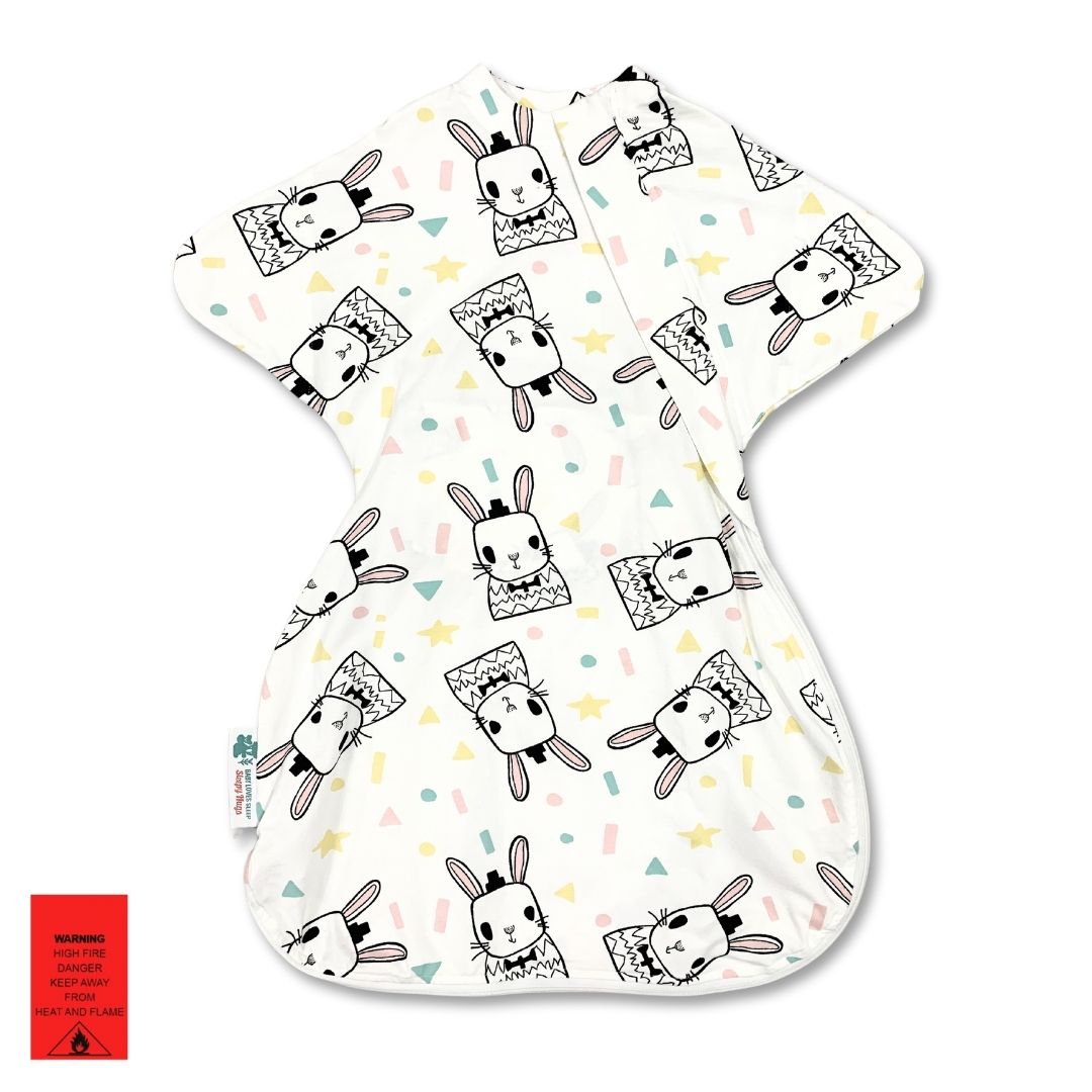 Baby sleepsuit for tummy rollers