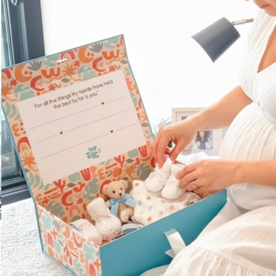 The most adorable memory keepsake box that any new mum would love.