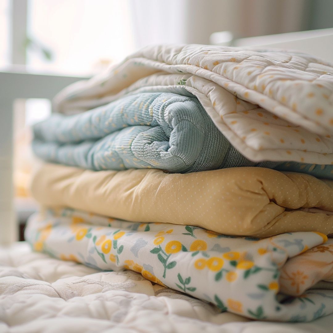 Choose appropriate bedding for your baby according to the season