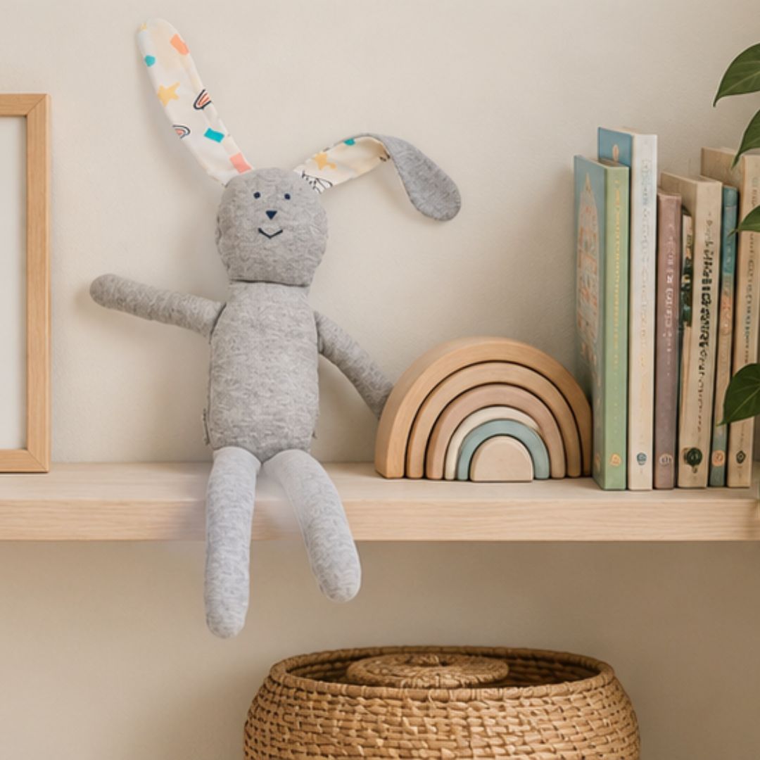 Bunny Hugs Giving Doll - Cool Grey (Some Bunny Ears)