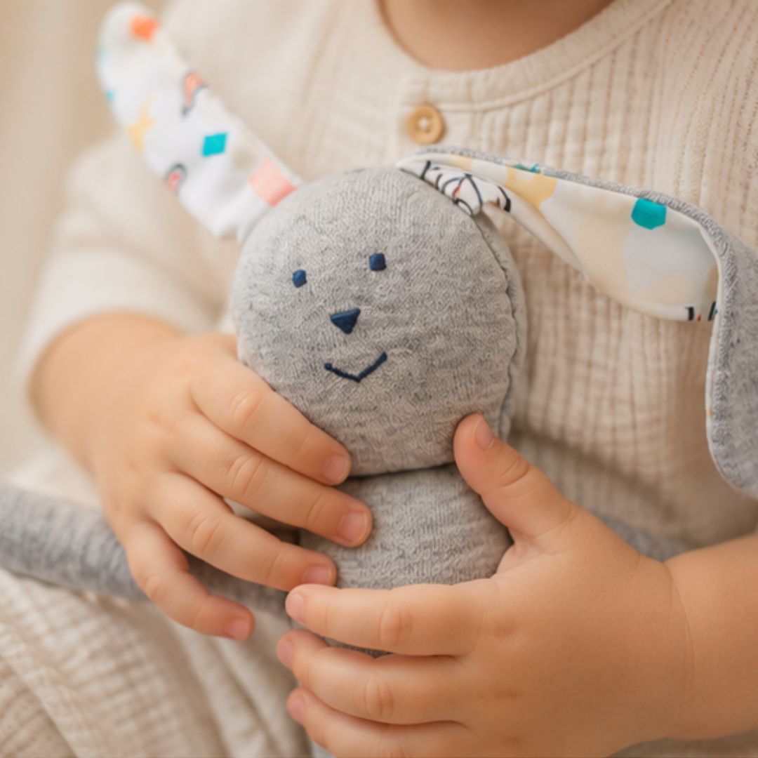 Bunny Hugs Giving Doll - Cool Grey (Some Bunny Ears)