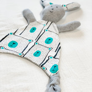 Baby blankie comforter made of organic cotton