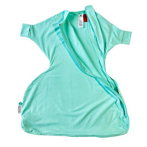 Hands In & Out Extra-Wide Sack (Hip Dysplasia) 'Cool' - Cool Mint (Summer)