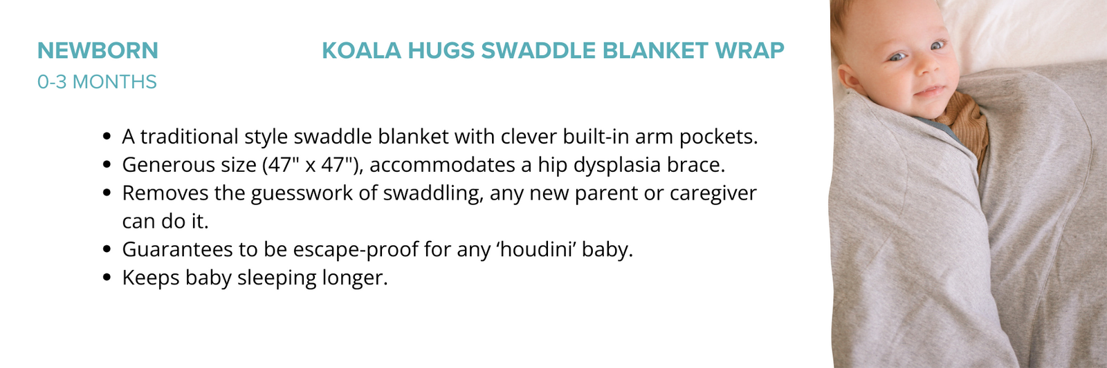 Koala best sale hugs swaddle