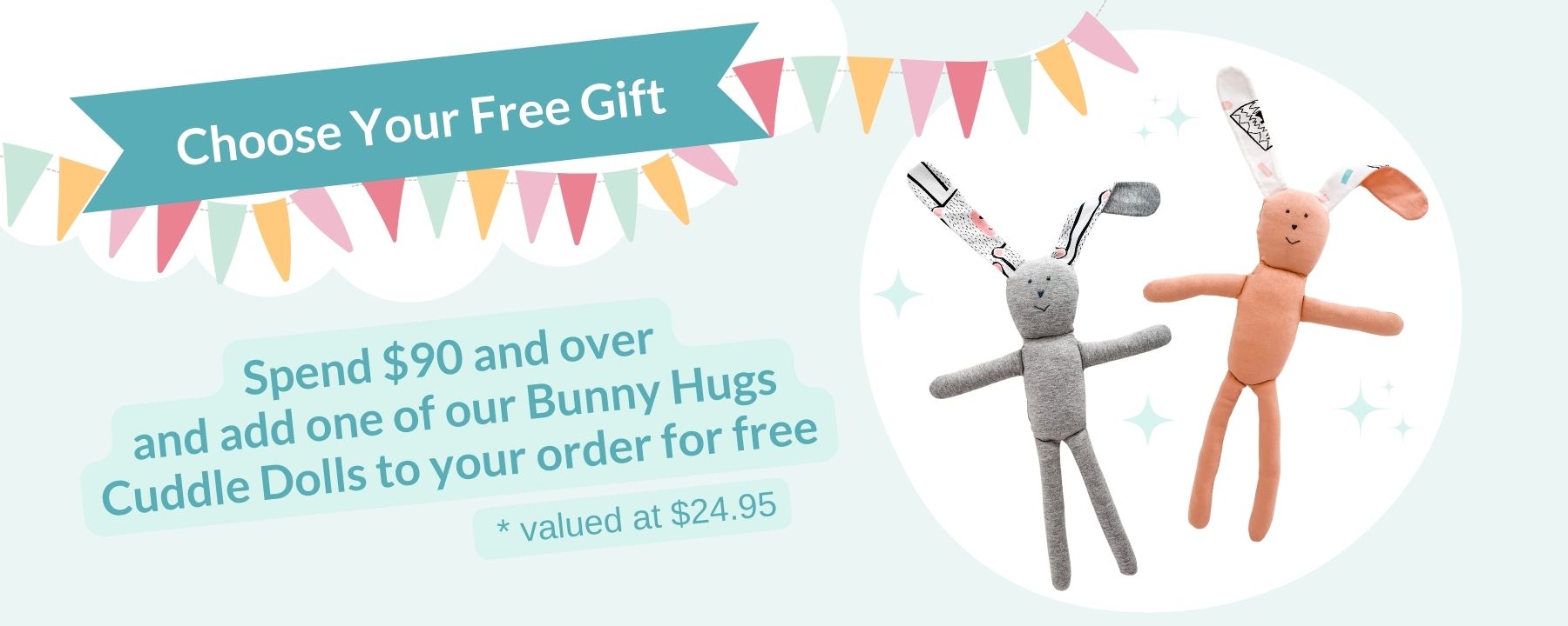 World Sleep Day - Add Your Free Bunny Hugs Cuddle Doll