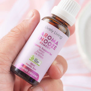 Aroma Snooze certified organic pure essential oil