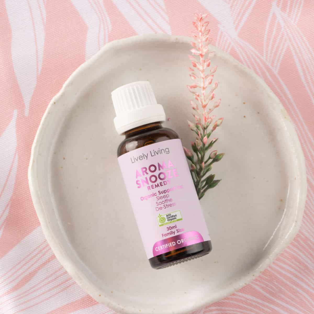 Certified Organic Pure Essential Oil - Aroma Snooze Remedy 30ml