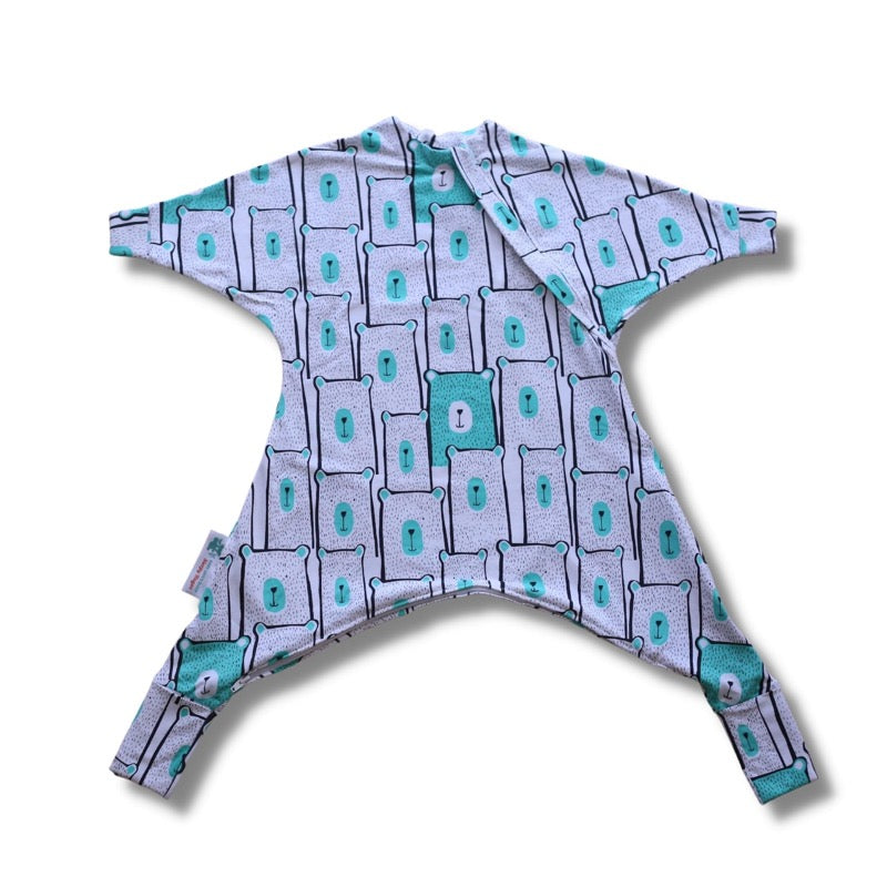 Toddler onesie pyjamas for toddlers that have outgrown a baby sleep bag