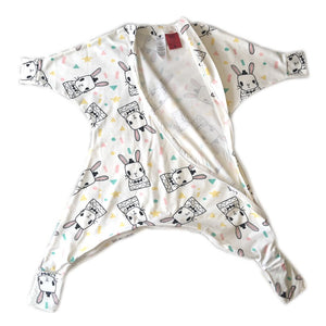 Toddler onesie sleepsuit pyjamas for toddlers that have outgrown a baby sleep bag.