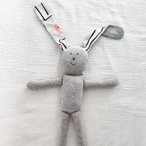 Bunny Hugs Giving Doll - Cool Grey