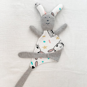 bunny doll baby comforter blanket