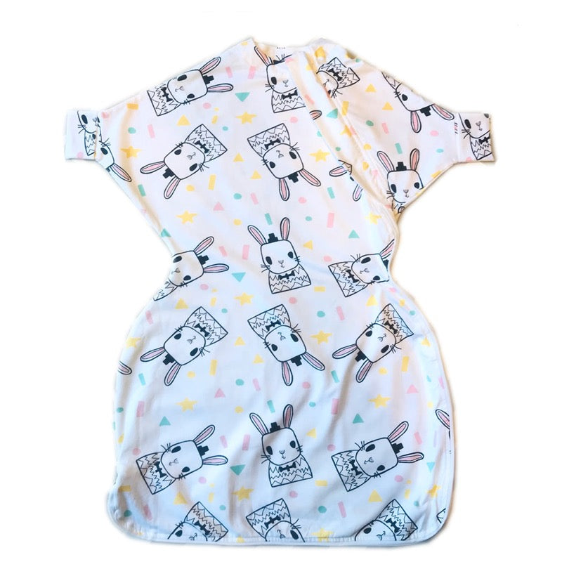 Hands In & Out baby sleep bag for gentle transitioning