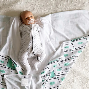 Knitted Sleep Bag - Grobag with hood - Best Baby Winter Sleeping Bag –  Little Jax