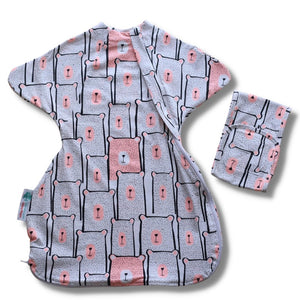 Baby sleeping bag for transitioning from swaddle to free arms