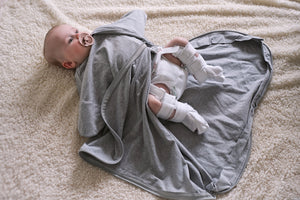 Baby sleeping bag for hip dysplasia