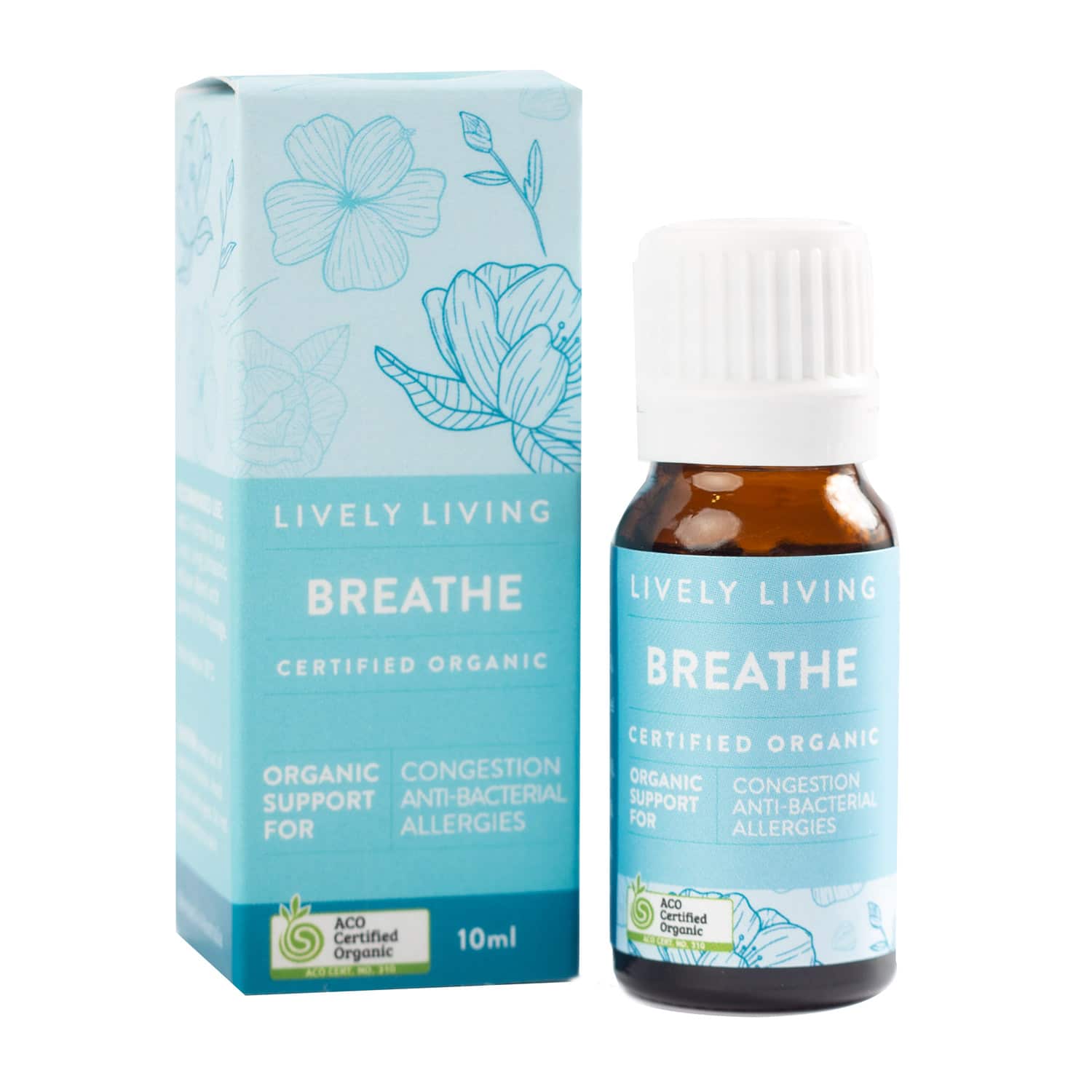 Part of the Lively Living Mother & Child Collection to support asthma, sinus issues, congestion and snoring.