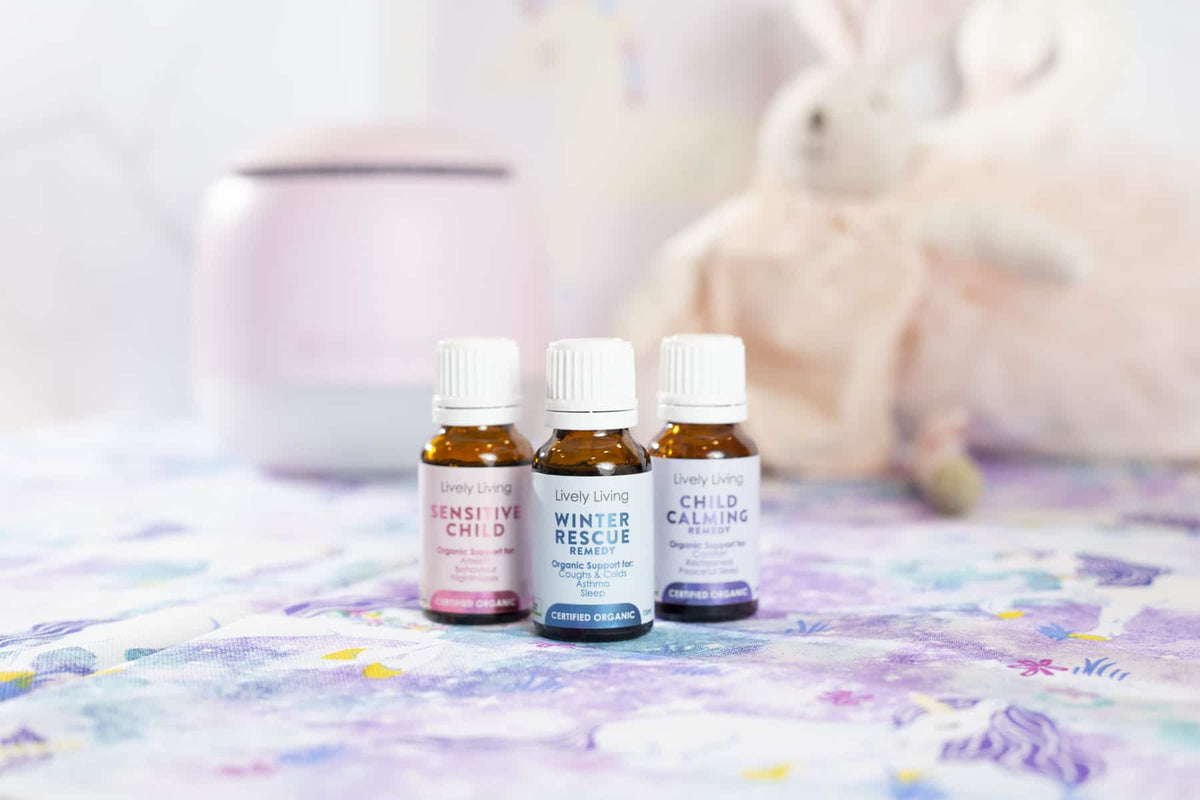 Winter Rescue Oil is certified organic pure essential oil for assisting with coughs & colds, asthma and sleep.