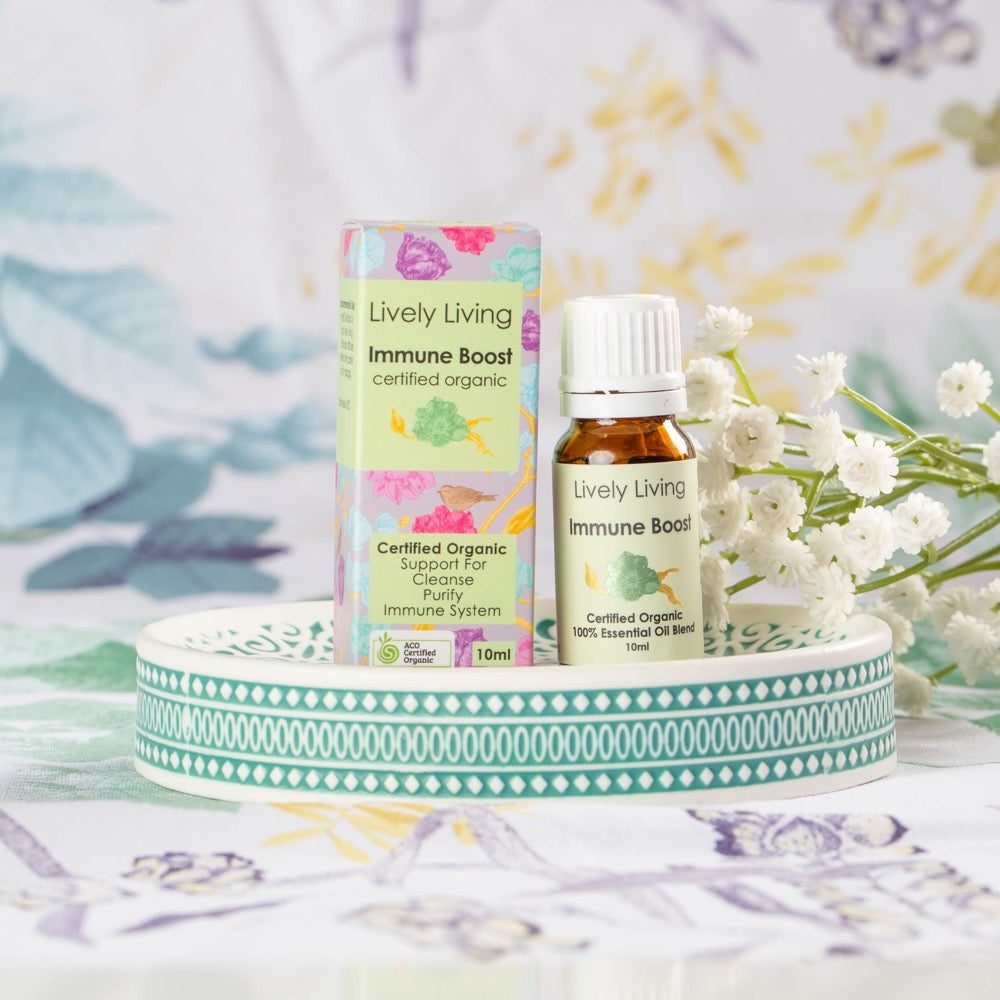 Immune boost pure certified organic essential oil