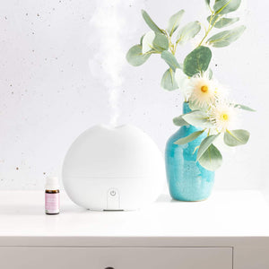 Lively Living Aroma Moon ultrasonic aromatherapy diffuser and humidifier for your home.