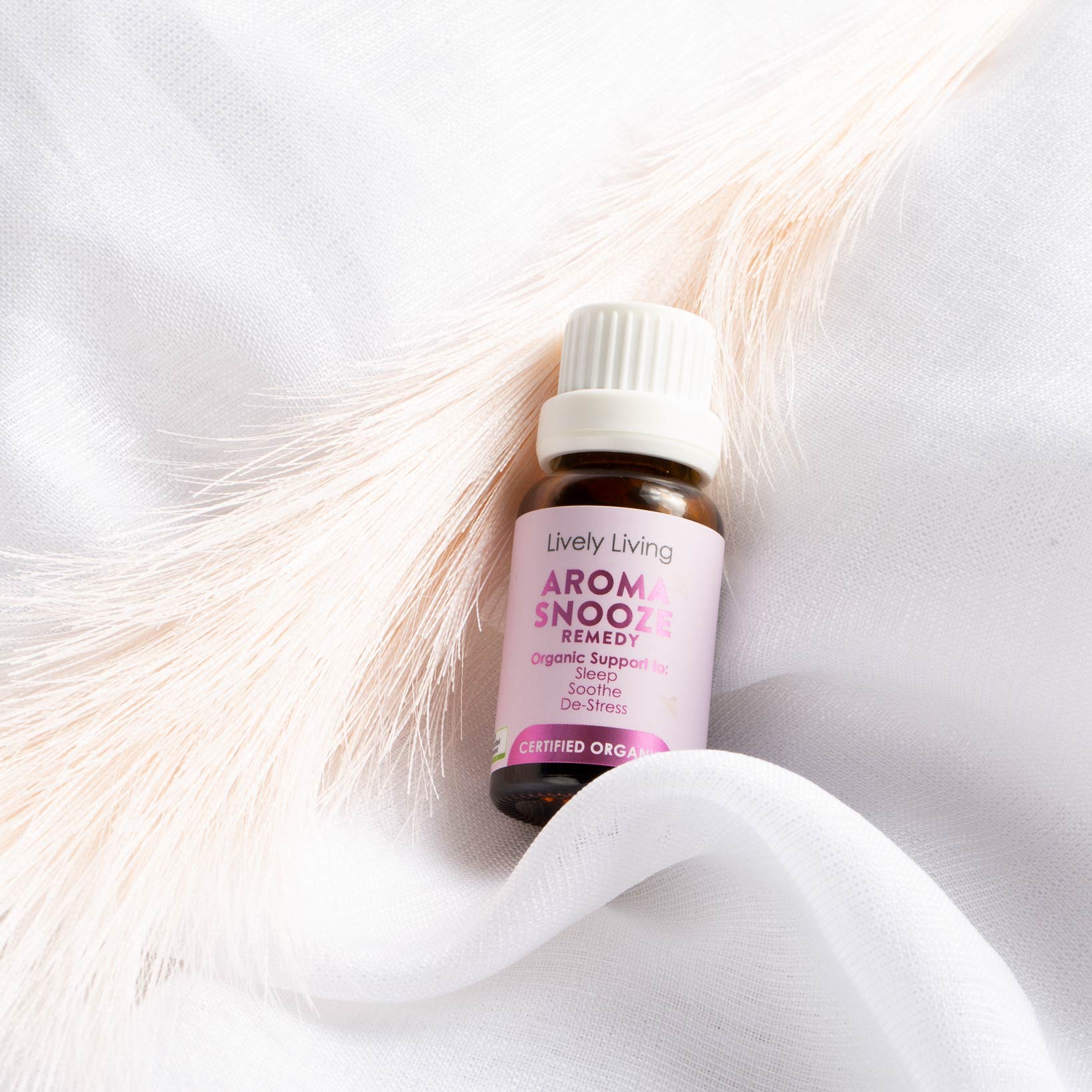Certified Organic Pure Essential Oil - Aroma Snooze Remedy 15ml