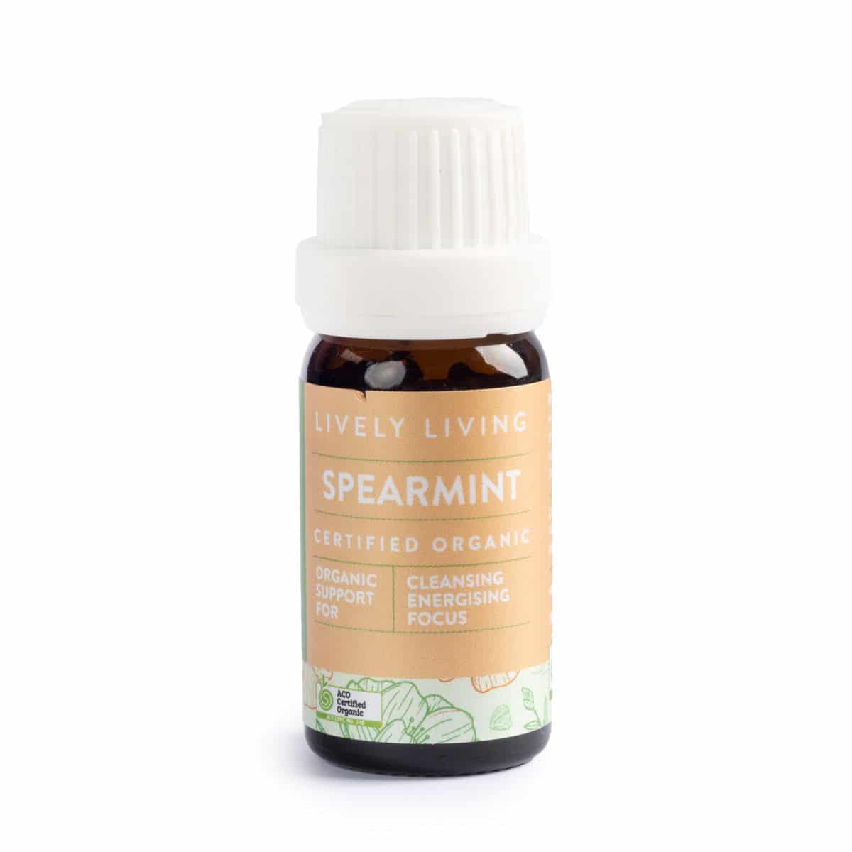 Lively Living spearmint pure essential oil